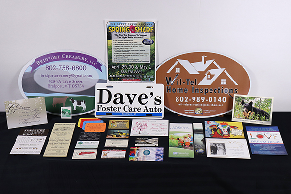 Products - signs and graphics printed at Eagle Eye Printing